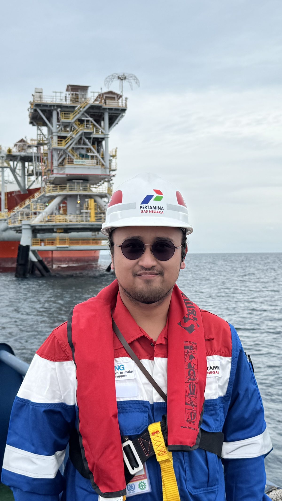 Field HSSE assurance visit to offshore gas facility